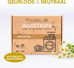 Wasmiddeldoekjes - Ongeparfumeerd Wasstrips 128 Wasbeurten – Wasmiddel Wasdoekjes - Natuurlijke Wasverzachter – Vegan – Zero Waste -Schoonmaakmiddelen 1200x1100 3