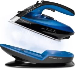Rowenta Freemove DE5010 Stoomstrijkijzer Microsteam 400 Soleplate 2400W Zwart, Blauw -Schoonmaakmiddelen 1200x1101 4