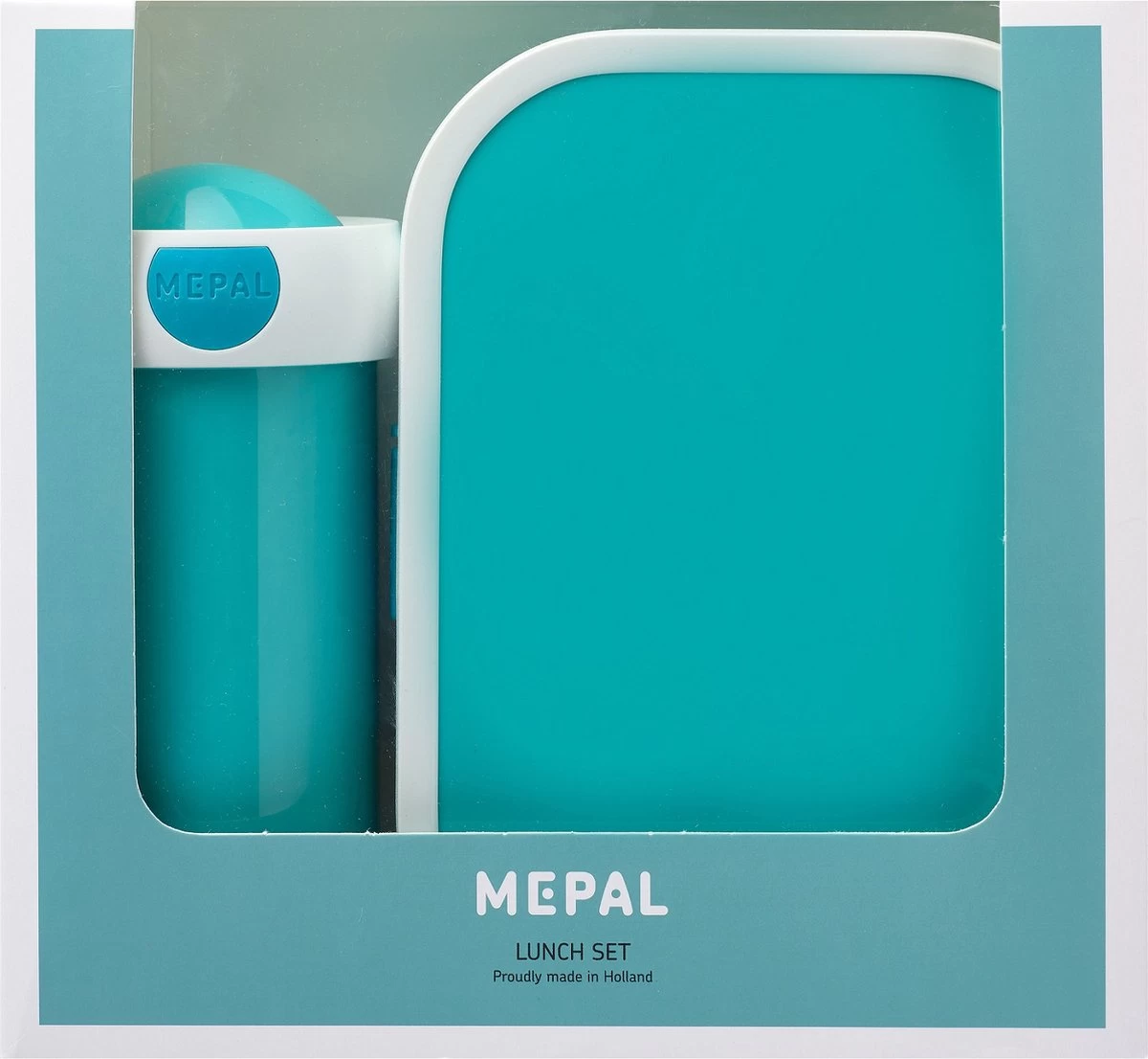 Mepal – Lunchset Campus (sb + Lb) – Schoolbeker En Broodtrommel Voor Kinderen – Turquoise – Bento Box - Lekvrij 11 Mepal – Lunchset Campus (sb + Lb) – Schoolbeker En Broodtrommel Voor Kinderen – Turquoise – Bento Box - Lekvrij - Afbeelding 9