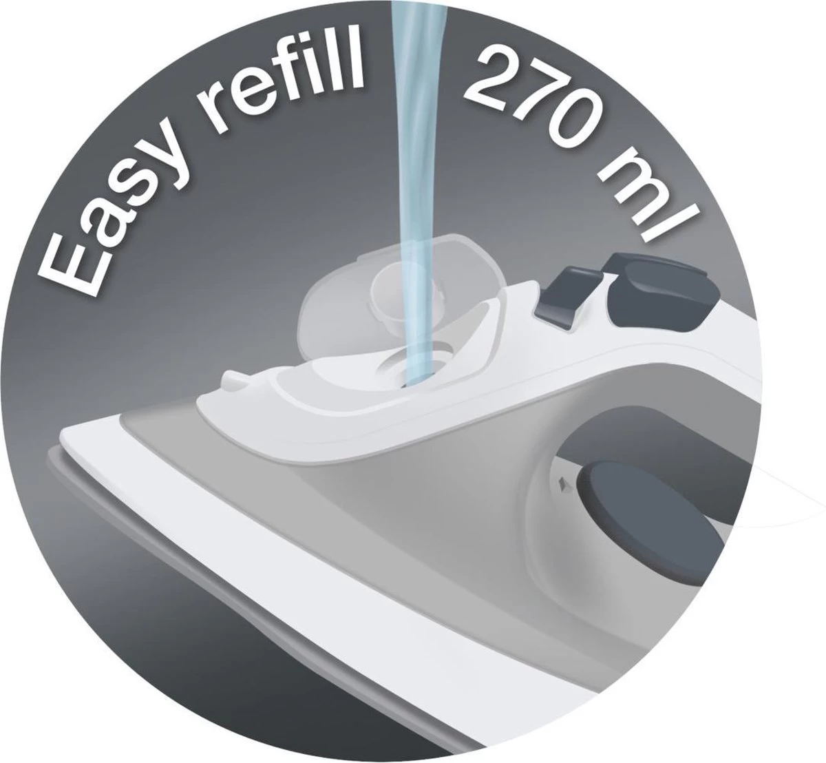 Braun TexStyle 3 - SI 3030 PU - Stoomstrijkijzer - Paars 8 Braun TexStyle 3 - SI 3030 PU - Stoomstrijkijzer - Paars - Afbeelding 6