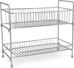 Navaris Stalen Kruidenrekje 2 Laags - Kruidenrek Staand - Rek Voor Kruidenpotjes En Glaasjes - Multifunctionele Organizer Voor Keuken En Badkamer 20 Navaris Stalen Kruidenrekje 2 Laags - Kruidenrek Staand - Rek Voor Kruidenpotjes En Glaasjes - Multifunctionele Organizer Voor Keuken En Badkamer -Schoonmaakmiddelen 1200x1109 6