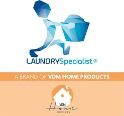 Laundryspecialist 5 Laagse ACTIVE Strijkplankhoes - 50% Sneller Strijken - Geen Water Meer Onder Je Strijkplank - Maat S/M Voor Een Breedte Van 30 Tot 43 Cm En Een Lengte Van 100 Tot 126 Cm -Schoonmaakmiddelen 1200x1116 6