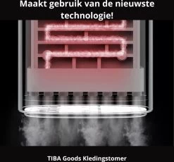 TibaGoods Luxe Kledingstomer - Handstomer - Ontkreuker - Stoomreiniger - Warmt Snel Op - Inclusief 2 Opzetborstels - 1600w - 250ml -Schoonmaakmiddelen 1200x1117 6