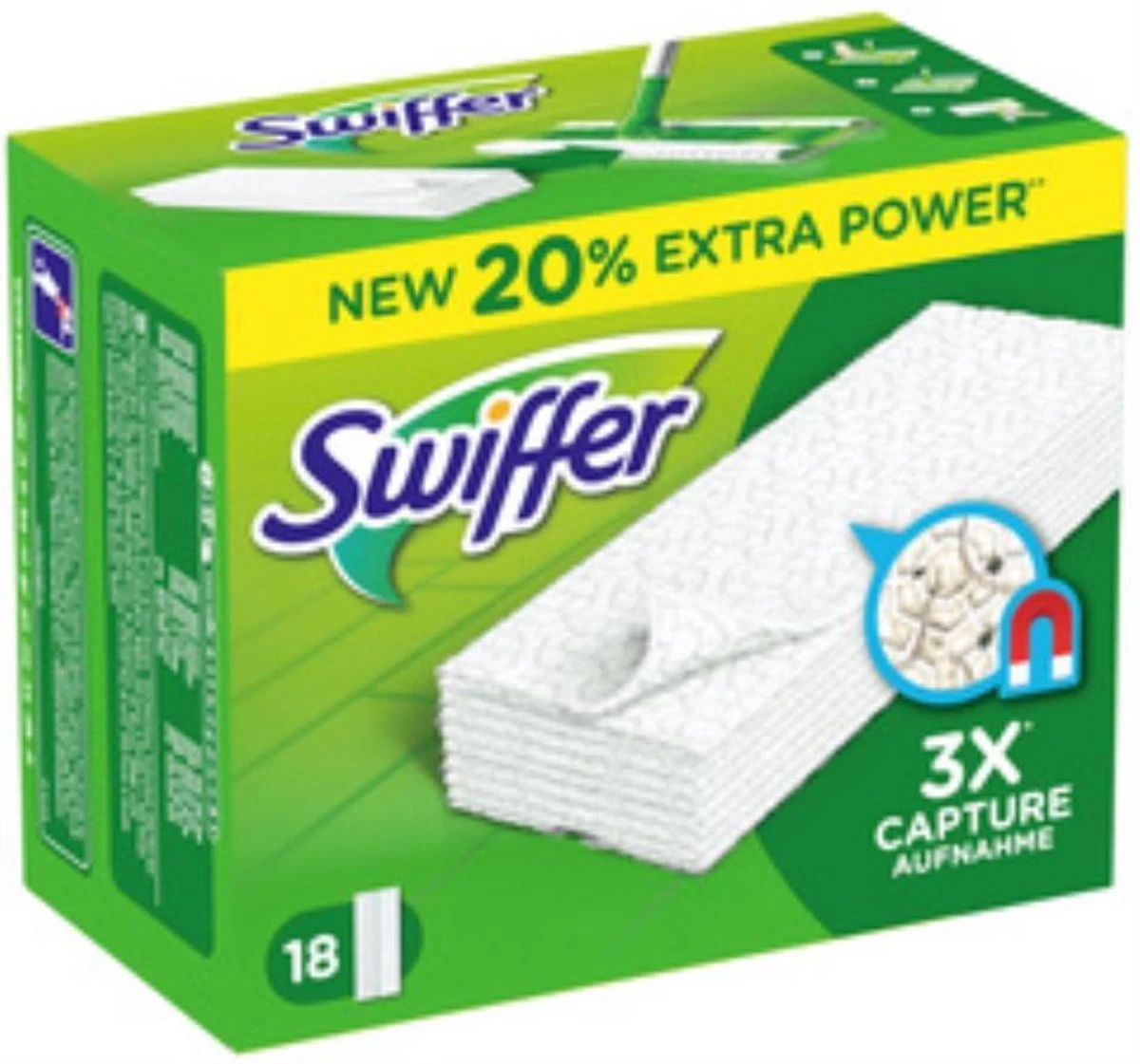 Swiffer Sweeper - 36 Navullingen - Doekjes Voor Vloeren 9 Swiffer Sweeper - 36 Navullingen - Doekjes Voor Vloeren - Afbeelding 7