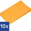 Viscose Dweil Oranje - Dweildoek - 50 X 70 Cm - 10 Stuks 1 Viscose Dweil Oranje - Dweildoek - 50 X 70 Cm - 10 Stuks -Schoonmaakmiddelen 1200x1125