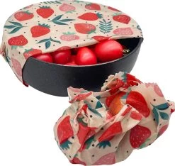 Bijenwas Wraps (Bijenwas Doek) - "rode Aardbei" Set Van 3 - 1S, 1M, 1L - Beeswax Wraps - Herbruikbaar Boterhamzakje - Bee Wrap - Beewax - Bijenwasdoek - Zero Waste - Duurzaam Cadeau 19 Bijenwas Wraps (Bijenwas Doek) - "rode Aardbei" Set Van 3 - 1S, 1M, 1L - Beeswax Wraps - Herbruikbaar Boterhamzakje - Bee Wrap - Beewax - Bijenwasdoek - Zero Waste - Duurzaam Cadeau -Schoonmaakmiddelen 1200x1135 4