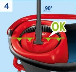 Vileda TURBO 3in1 Mop Met Zwenkkop + Pedaalemmer -Schoonmaakmiddelen 1200x1136 1