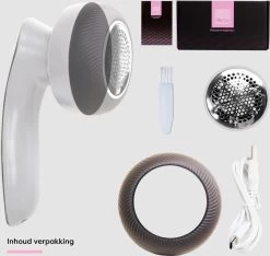 Fineza Pluizenverwijderaar – Electrisch – Ontpluizer – Ontpiller – Draadloos – Wit 14 Fineza Pluizenverwijderaar – Electrisch – Ontpluizer – Ontpiller – Draadloos – Wit -Schoonmaakmiddelen 1200x1138 7