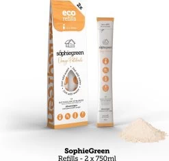 SophieGreen Voorjaarspakket; Allesreiniger + Keukenreiniger - 2x 750ml + Navullingen + Sopje Allesreiniger 100g -Schoonmaakmiddelen 1200x1142 15
