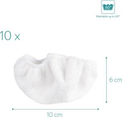 Navaris Microvezelpads Voor Stoomreiniger - Set Van 10 Vervangende Doekjes Voor Navaris Handstomer 49454 - Wasbare Doekjes Voor Vloer, Wand, Reiniging 9 Navaris Microvezelpads Voor Stoomreiniger - Set Van 10 Vervangende Doekjes Voor Navaris Handstomer 49454 - Wasbare Doekjes Voor Vloer, Wand, Reiniging -Schoonmaakmiddelen 1200x1145