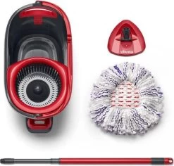 Vileda TURBO 3in1 Mop Met Zwenkkop + Pedaalemmer -Schoonmaakmiddelen 1200x1146