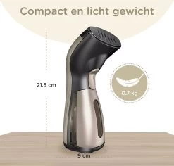 Luxe Kledingstomer - Handstomer - Handstoomreiniger - Stoomstrijkijzer - Stomer Kleding - Voor Op Reis - Goud 16 Luxe Kledingstomer - Handstomer - Handstoomreiniger - Stoomstrijkijzer - Stomer Kleding - Voor Op Reis - Goud -Schoonmaakmiddelen 1200x1146 6