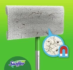 Swiffer Vloerreiniger Starterskit - 1 Dweil, 8 Droge En 3 Vochtige Vloerdoekjes Navullingen 25 Swiffer Vloerreiniger Starterskit - 1 Dweil, 8 Droge En 3 Vochtige Vloerdoekjes Navullingen -Schoonmaakmiddelen 1200x1147 1
