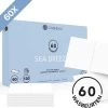 Cosmeau Wasstrips 60 Wasbeurten Zeebries Wasmiddel Wasvellen Wasdoekjes Detergent Sheets Eco Laundry Strips - Plasticvrij Biologisch Eco -Schoonmaakmiddelen 1200x1151