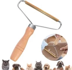 Supertarget Pro Pluizen Verwijderaar - Draagbare Lint Remover - Verwijdert Pluisjes - Voor Tapijt - Wollen Kleding - Huisdieren - Makkelijk Mee Te Nemen