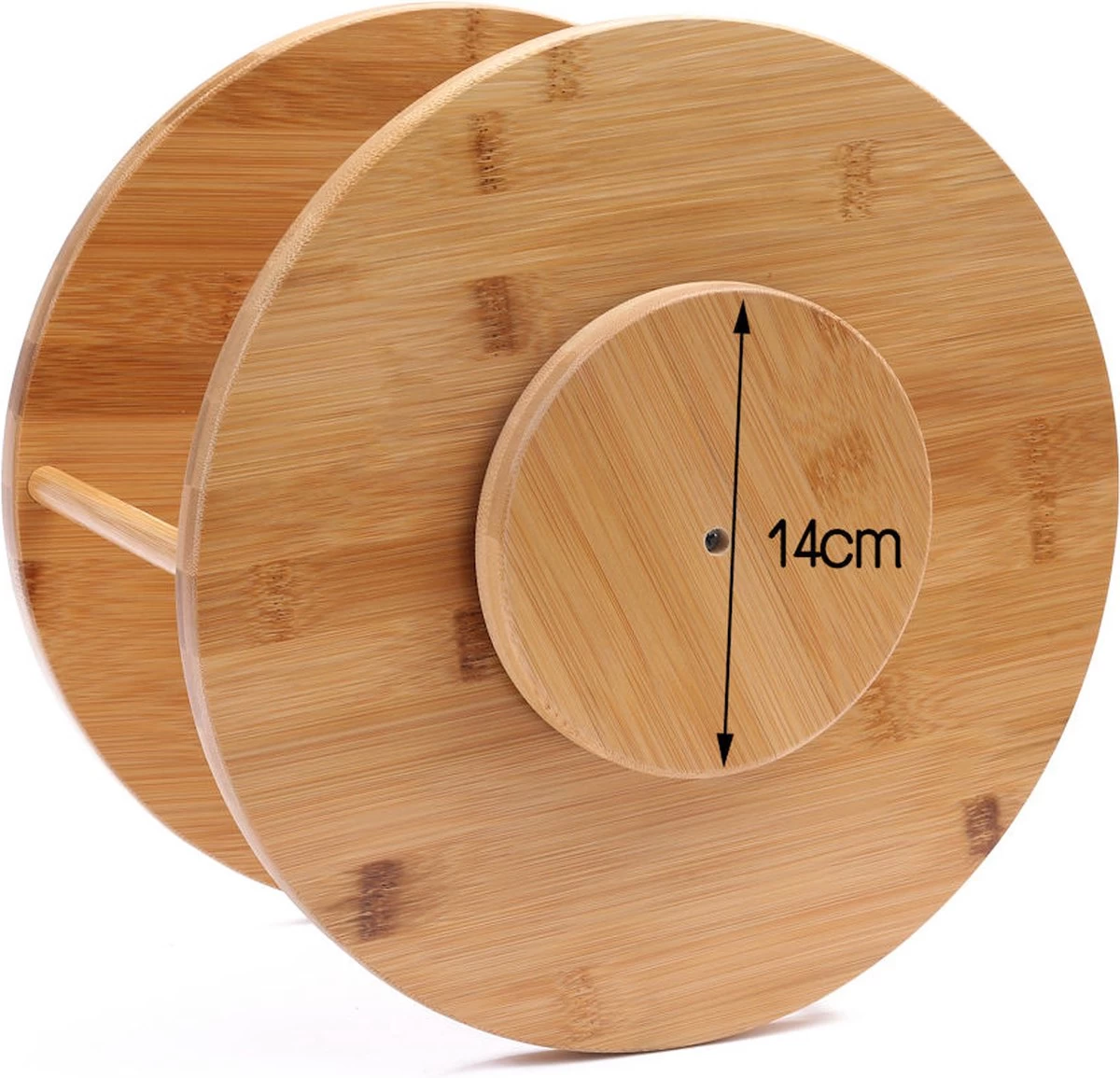 Merkloos Decopatent® Kruidenrek / Fruitschaal Bamboe - Rond - Kruiden Carrousel - Draaibaar - Staand Bamboe Specerijenrek Draaiplateau - Fruitrek 11 Merkloos Decopatent® Kruidenrek / Fruitschaal Bamboe - Rond - Kruiden Carrousel - Draaibaar - Staand Bamboe Specerijenrek Draaiplateau - Fruitrek - Afbeelding 9