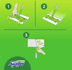 Swiffer Vloerreiniger Droge Doekjes - 80 Vloerwissers -Schoonmaakmiddelen 1200x1156