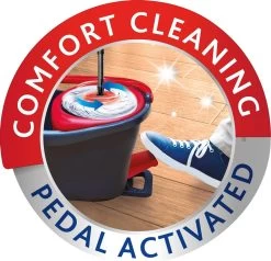 Vileda TURBO 3in1 Mop Met Zwenkkop + Pedaalemmer -Schoonmaakmiddelen 1200x1157