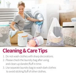 BOTC Waszakken - Wasnetten - Set Van 5 - Bescherm Je Wasgoed En Wasmachine - Transparant 22 BOTC Waszakken - Wasnetten - Set Van 5 - Bescherm Je Wasgoed En Wasmachine - Transparant -Schoonmaakmiddelen 1200x1160 7