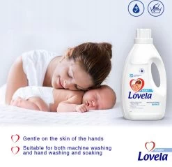 Lovela - Wasmiddel - Hypoallergene Melk - Voor Het Wassen Van Baby & Witte Kleding - 4,5l -Schoonmaakmiddelen 1200x1161 9