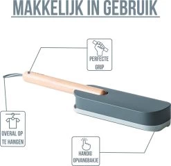 Bradey Stijlvolle Kledingborstel - Pluizenverwijderaar - Pluizenborstel - Huisdierhaar Verwijderaar - Hondenhaar - Kattenhaar - Kleur Tiffany -Schoonmaakmiddelen 1200x1163 4