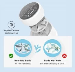 Xiaomi Elektrische Pluizen Verwijderaar Met 2 Snijbladen - Trui Kleding Lint Pill Ontpluizer Fluff Haar Bal Trimmer Remover Huishoudelijke Stoffen Fuzz Scheerapparaat - Pluizenverwijderaar Kleding En Meubels -Schoonmaakmiddelen 1200x1165 7
