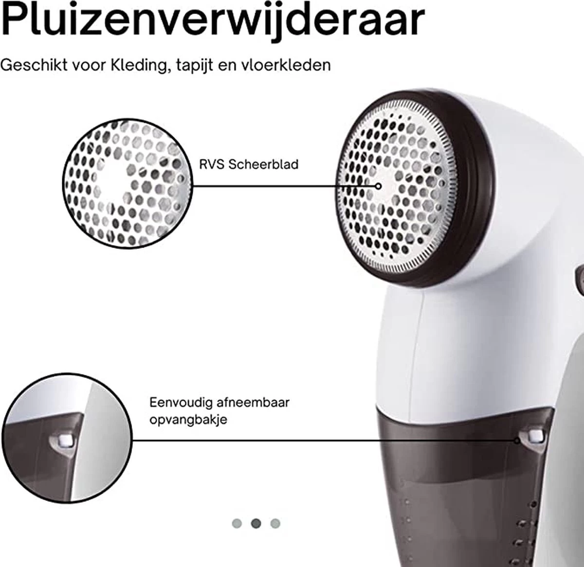 Pluizenverwijderaar - Pluizen Verwijderaar Elektrisch - Pluizendief Electrisch - Pluizentondeuse Kleding - Ontpluizer Zwart 4 Pluizenverwijderaar - Pluizen Verwijderaar Elektrisch - Pluizendief Electrisch - Pluizentondeuse Kleding - Ontpluizer Zwart - Afbeelding 2