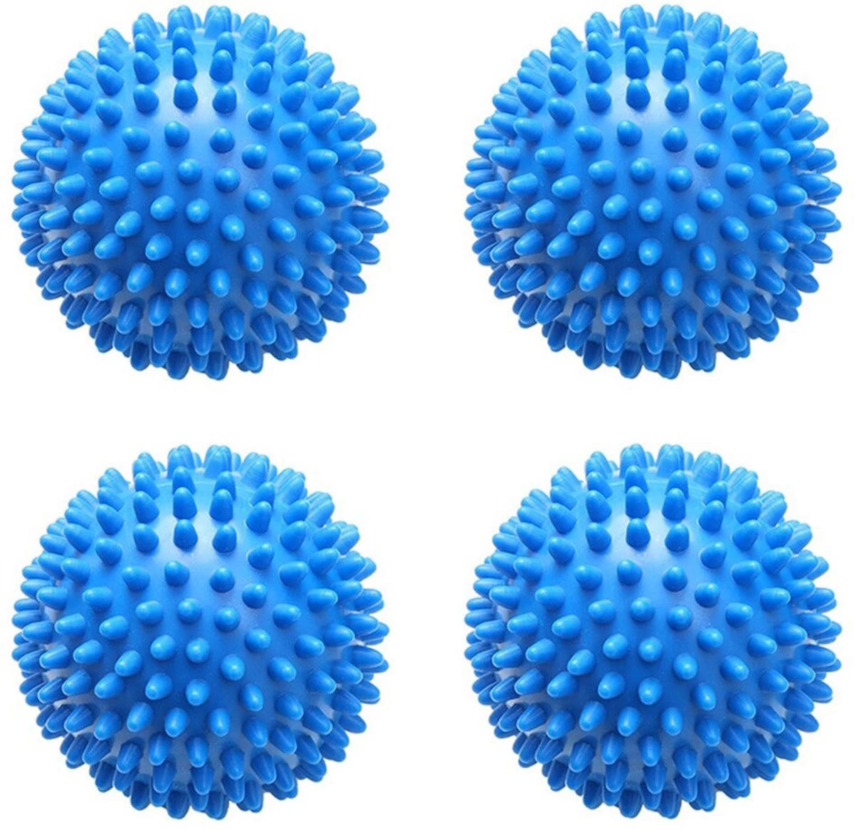 Merkloos Droger Ballen PVC – Herbruikbare Wasdroger Bollen – Snellere Droogtijd – - Wasbollen - 6 Stuks 6 Merkloos Droger Ballen PVC – Herbruikbare Wasdroger Bollen – Snellere Droogtijd – - Wasbollen - 6 Stuks - Afbeelding 4