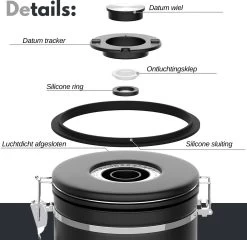 VAIVE Koffieblik - Koffiebus - Koffieblikbewaarblik - Bewaarbus Koffie - Voorraadpotten - Voorraadbussen - Voorraadbus -1.8L 13 VAIVE Koffieblik - Koffiebus - Koffieblikbewaarblik - Bewaarbus Koffie - Voorraadpotten - Voorraadbussen - Voorraadbus -1.8L -Schoonmaakmiddelen 1200x1167 6