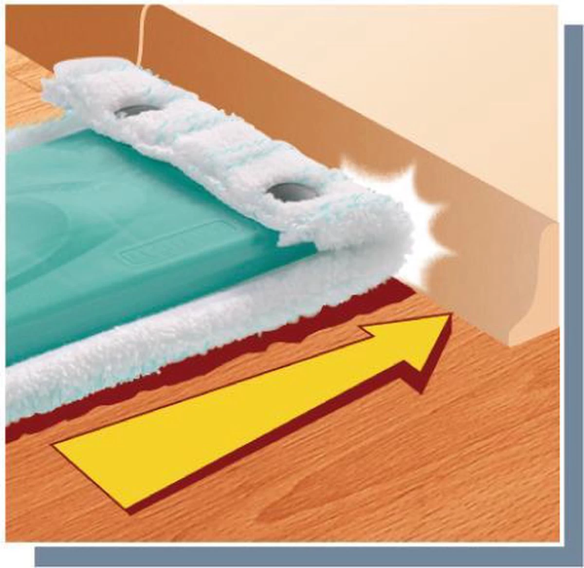 Leifheit Clean Twist XL / Combi Clean XL Vloerwisser Vervangingsdoek Met Drukknoppen – Micro Duo – 42 Cm 4 Leifheit Clean Twist XL / Combi Clean XL Vloerwisser Vervangingsdoek Met Drukknoppen – Micro Duo – 42 Cm - Afbeelding 2