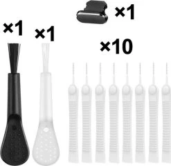 Merkloos Complete Schoonmaak Set Laadpoort Stofverwijderaar Geschikt Voor Apple Iphone Pro En Airpods - Dust Cover Cleaning Kit – Oplaadpoort Schoonmaken – Stofkapje Anti Stof Plug Schoonmaakset Tips -Schoonmaakmiddelen 1200x1171 3