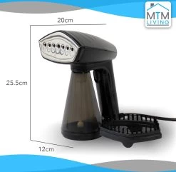 MTM Kledingstomer - Handstomer Kleding - Zwart - Stoomreiniger - Stoomapparaat Kleding 9 MTM Kledingstomer - Handstomer Kleding - Zwart - Stoomreiniger - Stoomapparaat Kleding -Schoonmaakmiddelen 1200x1171 5