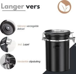 VAIVE Koffieblik - Koffiebus - Koffieblikbewaarblik - Bewaarbus Koffie - Voorraadpotten - Voorraadbussen - Voorraadbus -1.8L 12 VAIVE Koffieblik - Koffiebus - Koffieblikbewaarblik - Bewaarbus Koffie - Voorraadpotten - Voorraadbussen - Voorraadbus -1.8L -Schoonmaakmiddelen 1200x1172 3