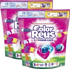 Color Reus Power Caps Wascapsules - Wasmiddel Capsules - Voordeelverpakking - 2x52 Wasbeurten 13 Color Reus Power Caps Wascapsules - Wasmiddel Capsules - Voordeelverpakking - 2x52 Wasbeurten -Schoonmaakmiddelen 1200x1173