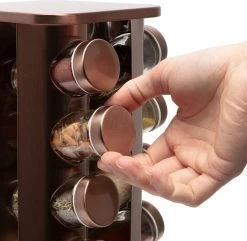 Pazzo Goods - Kruidenrek Staand - Kruidenrek Met Potjes - Rose Goud - RVS - Kruidenrek Draaibaar - 20 Kruidenpotjes - Inclusief Stickers & Stift - Kruiden Carrousel 14 Pazzo Goods - Kruidenrek Staand - Kruidenrek Met Potjes - Rose Goud - RVS - Kruidenrek Draaibaar - 20 Kruidenpotjes - Inclusief Stickers & Stift - Kruiden Carrousel -Schoonmaakmiddelen 1200x1173 4