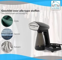MTM Kledingstomer - Handstomer Kleding - Zwart - Stoomreiniger - Stoomapparaat Kleding 12 MTM Kledingstomer - Handstomer Kleding - Zwart - Stoomreiniger - Stoomapparaat Kleding -Schoonmaakmiddelen 1200x1174 11