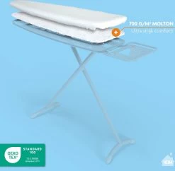 LaundrySpecialist Onderlegger Voor Je Strijkplankhoes - Molton Onderlegger - Universele Maat - Voor Extra Strijkcomfort - Geschikt Voor Je Strijkplank En Strijkplankovertrek - Zelf Op Maat Te Knippen -Schoonmaakmiddelen 1200x1174 12
