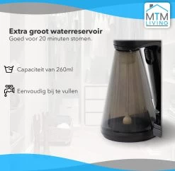 MTM Kledingstomer - Handstomer Kleding - Zwart - Stoomreiniger - Stoomapparaat Kleding 10 MTM Kledingstomer - Handstomer Kleding - Zwart - Stoomreiniger - Stoomapparaat Kleding -Schoonmaakmiddelen 1200x1178 8