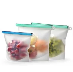 Siliconen Vershoudzakken - Set Van 8 ( 4x 1000ML + 4x 1500ML) -(Transparant, Rood, Groen, Blauw) - Duurzaam - Herbruikbaar - Vries & Hitte Bestendig - Meal Prep - Opbergzak Maatbeker Meal Prep Container 19 Siliconen Vershoudzakken - Set Van 8 ( 4x 1000ML + 4x 1500ML) -(Transparant, Rood, Groen, Blauw) - Duurzaam - Herbruikbaar - Vries & Hitte Bestendig - Meal Prep - Opbergzak Maatbeker Meal Prep Container -Schoonmaakmiddelen 1200x1180 2
