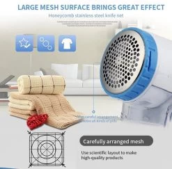 Professionele Oplaadbare Pluizen Verwijderaar - Lint/Fuzz Remover 5 Professionele Oplaadbare Pluizen Verwijderaar - Lint/Fuzz Remover -Schoonmaakmiddelen 1200x1180 4