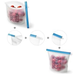 Siliconen Vershoudzakken - Set Van 8 ( 4x 1000ML + 4x 1500ML) -(Transparant, Rood, Groen, Blauw) - Duurzaam - Herbruikbaar - Vries & Hitte Bestendig - Meal Prep - Opbergzak Maatbeker Meal Prep Container 17 Siliconen Vershoudzakken - Set Van 8 ( 4x 1000ML + 4x 1500ML) -(Transparant, Rood, Groen, Blauw) - Duurzaam - Herbruikbaar - Vries & Hitte Bestendig - Meal Prep - Opbergzak Maatbeker Meal Prep Container -Schoonmaakmiddelen 1200x1184 14