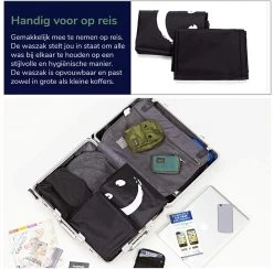 Wonair - Grote Waszak - Laundry Bag - Wash Me - 60x90cm - Zwart - Met Trekkoord 12 Wonair - Grote Waszak - Laundry Bag - Wash Me - 60x90cm - Zwart - Met Trekkoord -Schoonmaakmiddelen 1200x1187 4