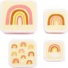 A Little Lovely Company - Brooddoos - Broodtrommel - Lunch & Snack Box Set Van 4 - Regenbogen -Schoonmaakmiddelen 1200x1190 1