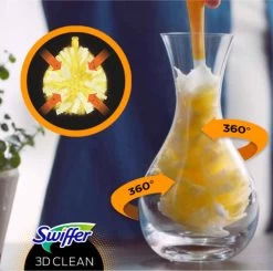 Swiffer 3D Duster XXL Starterskit 360° En 5 Navullingen -Schoonmaakmiddelen 1200x1191 3