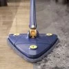 Premium Driehoekige Dweil Met Wringer - Verstelbaar En 360 Graden Draaibaar – Dweilsysteem Incl. 3 Microvezel Doeken -Schoonmaakmiddelen 1200x1192