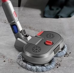 -Nieuw Model- Elektrische Mop Dweil Voor Dyson Steelstofzuiger - Led Licht- Spray Functie- Dweilsysteem Voor V7 / V8 / V10 / V11 Series - Vloerwisser - Vloermop -Schoonmaakmiddelen 1200x1192 3