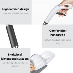 W&Z® Spray Mop - Schoonmaak Dweilsysteem - Vloerwisser Met Spray Functie - Vloertrekker Met Steel - Vloerreiniger - Wit -Schoonmaakmiddelen 1200x1195 1