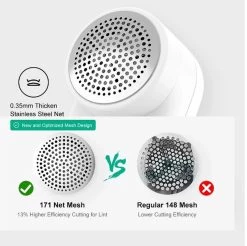 Xiaomi Elektrische Pluizen Verwijderaar Met 2 Snijbladen - Trui Kleding Lint Pill Ontpluizer Fluff Haar Bal Trimmer Remover Huishoudelijke Stoffen Fuzz Scheerapparaat - Pluizenverwijderaar Kleding En Meubels -Schoonmaakmiddelen 1200x1195 24