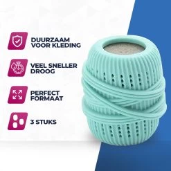 Roegaarden Drogerballen - Droogballen - Met Spons - Duurzaam - Sneller Droog -Schoonmaakmiddelen 1200x1200 1001