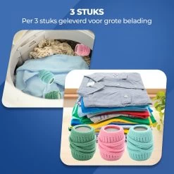 Roegaarden Drogerballen - Droogballen - Met Spons - Duurzaam - Sneller Droog -Schoonmaakmiddelen 1200x1200 1004